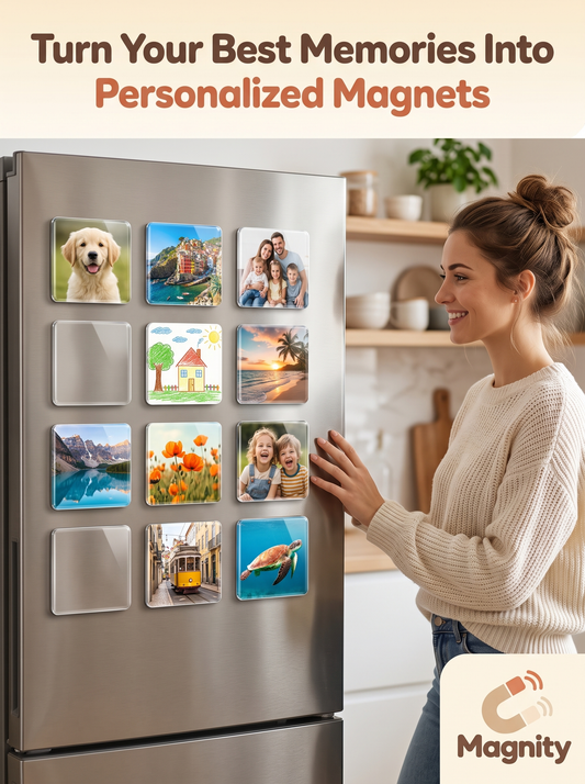 Magnity Acrylic Memory Magnets